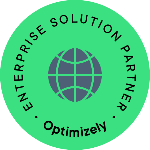 Optimizely Enterprise Solution Partner badge