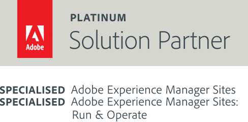 adobe platinum solution partner badge