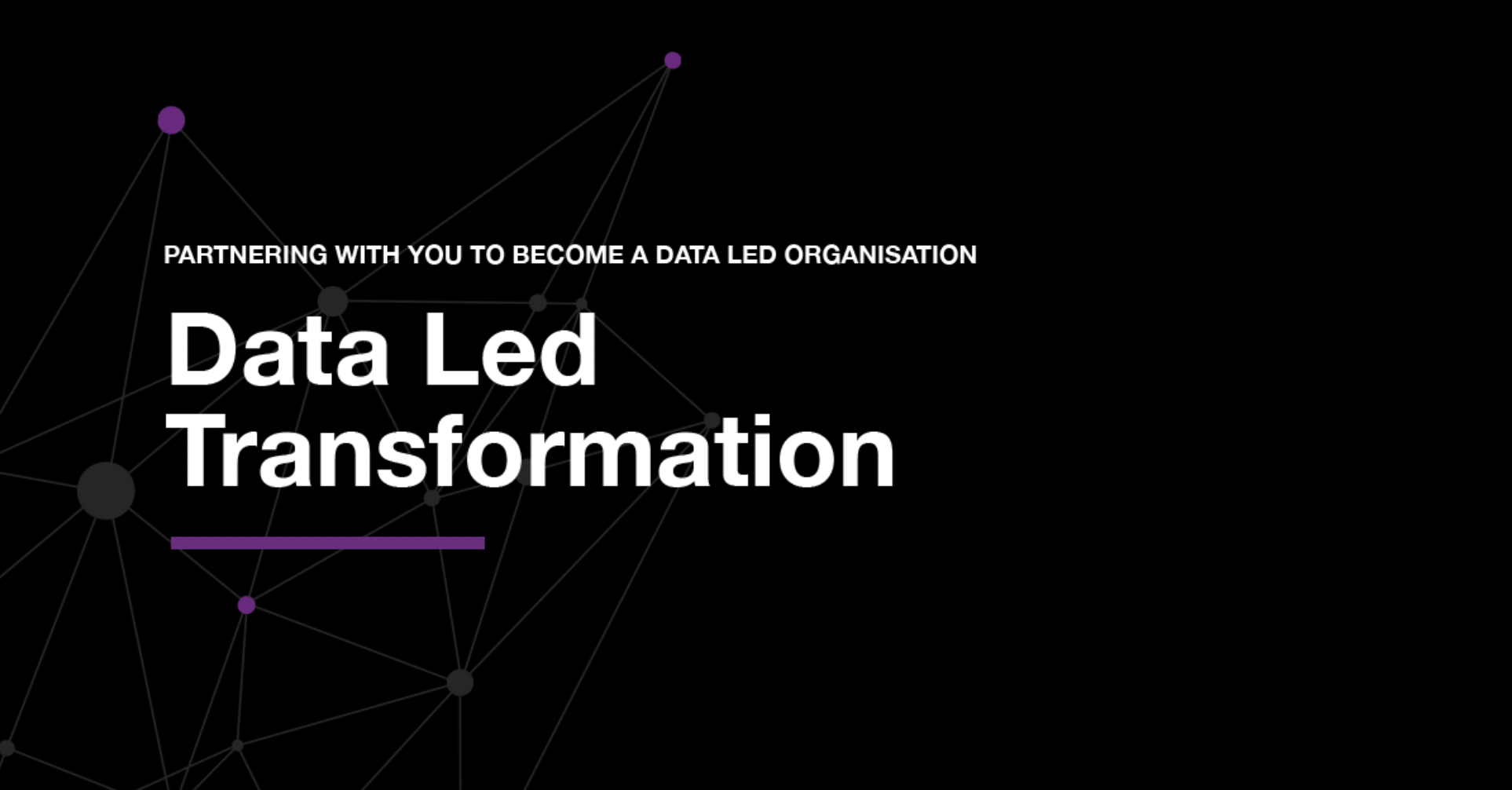 Data led transformation | Valtech
