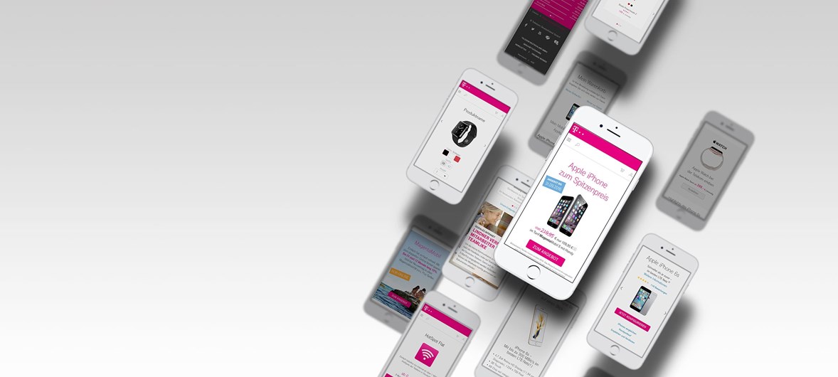 Relaunch of Private 
and Business Customer 
Portal Telekom.de