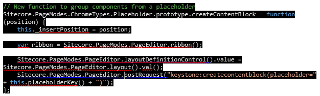 placeholder code