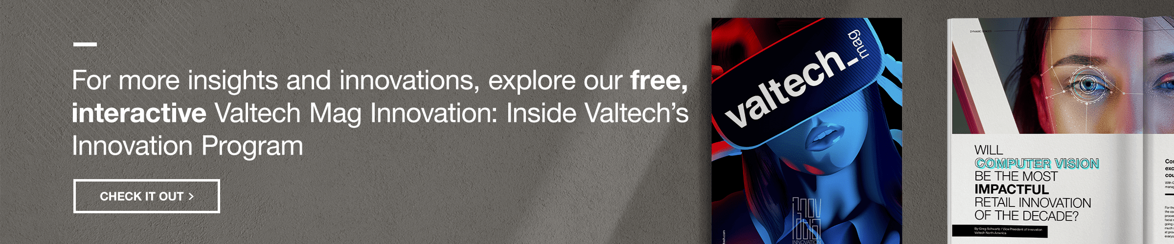 Valtech Mag Innovation Program Banner