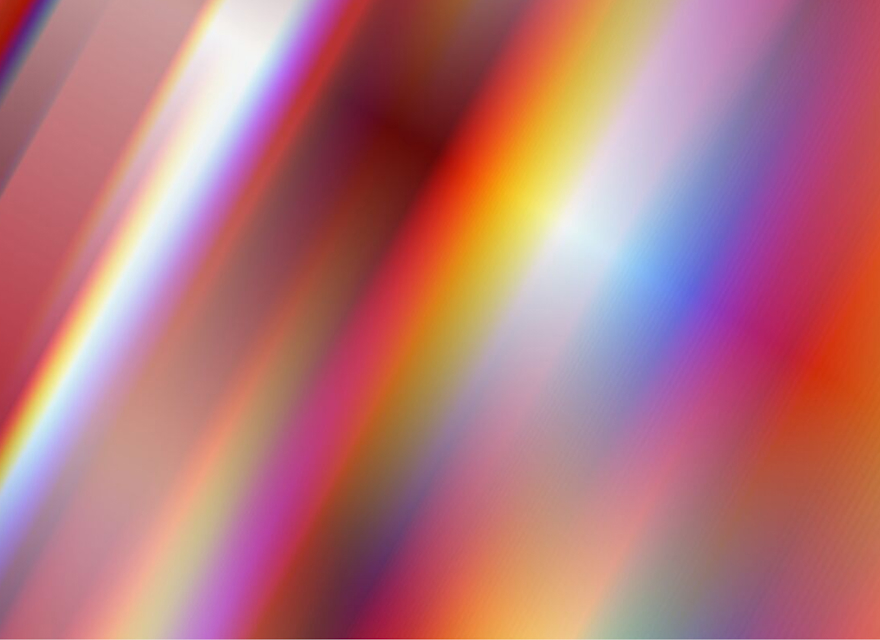 An abstract image featuring vibrant streaks of light in a range of colors, including red, orange, purple, and blue. The diagonal lines create a sense of motion and energy, blending smoothly into one another. The design has a futuristic and dynamic feel, representing creativity, innovation, or digital transformation.