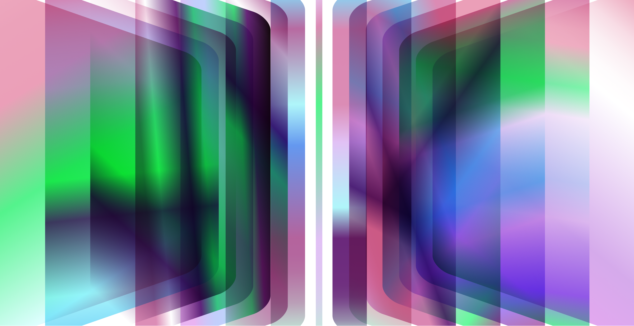 Abstract background featuring vibrant, colorful stripes in various widths and orientations.