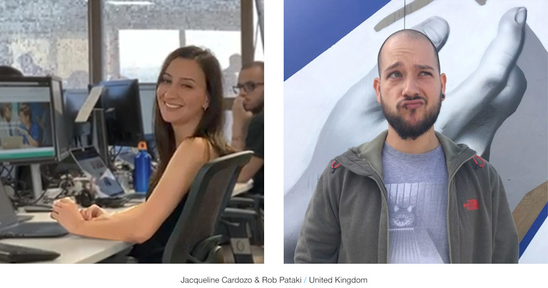 team members from the UK