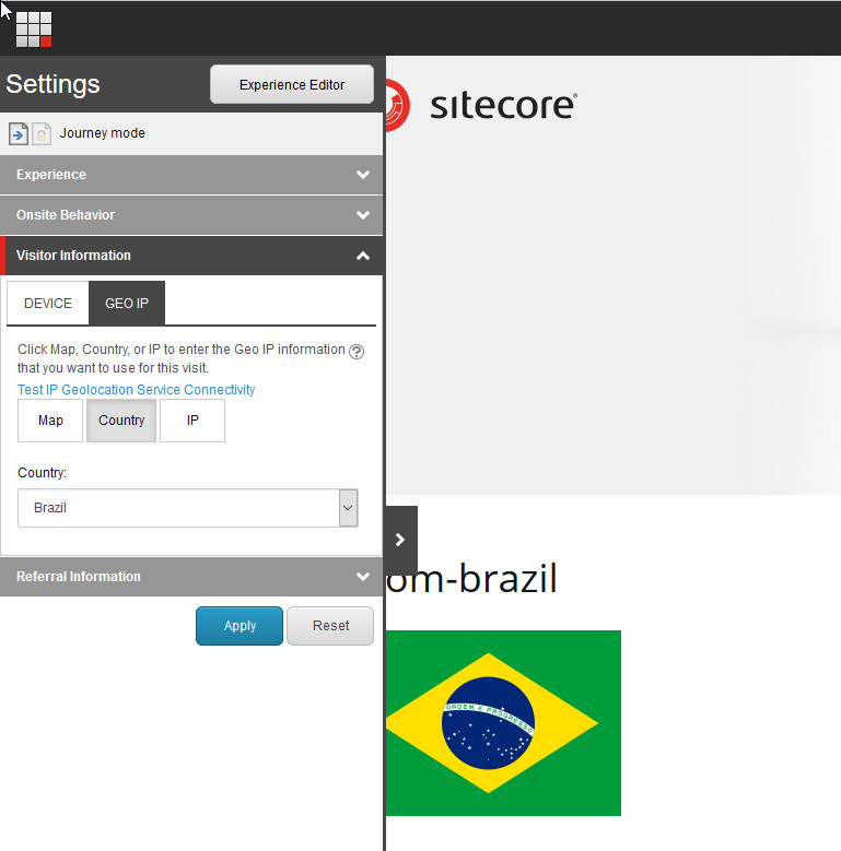 sitecore editor