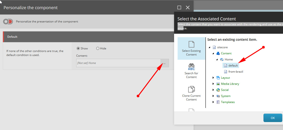 sitecore editor