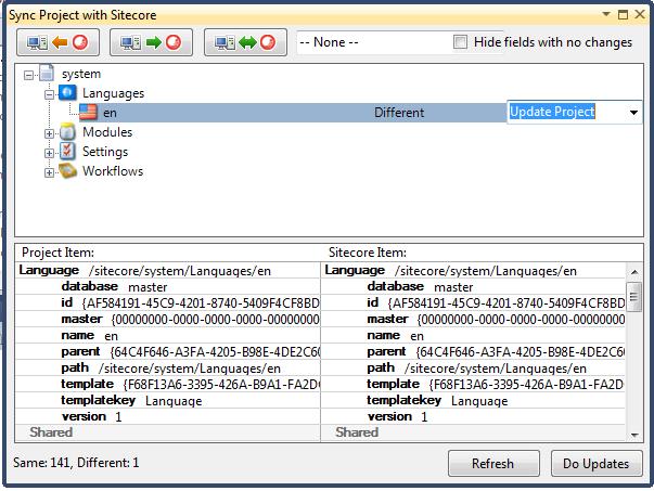 004 Sitecore TDS- Update projects.jpg