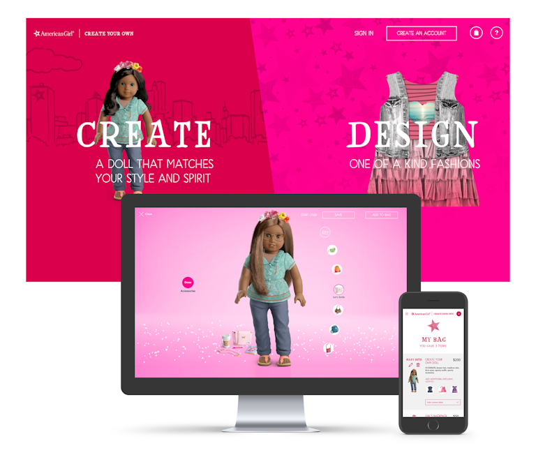 American girl website create your own hotsell