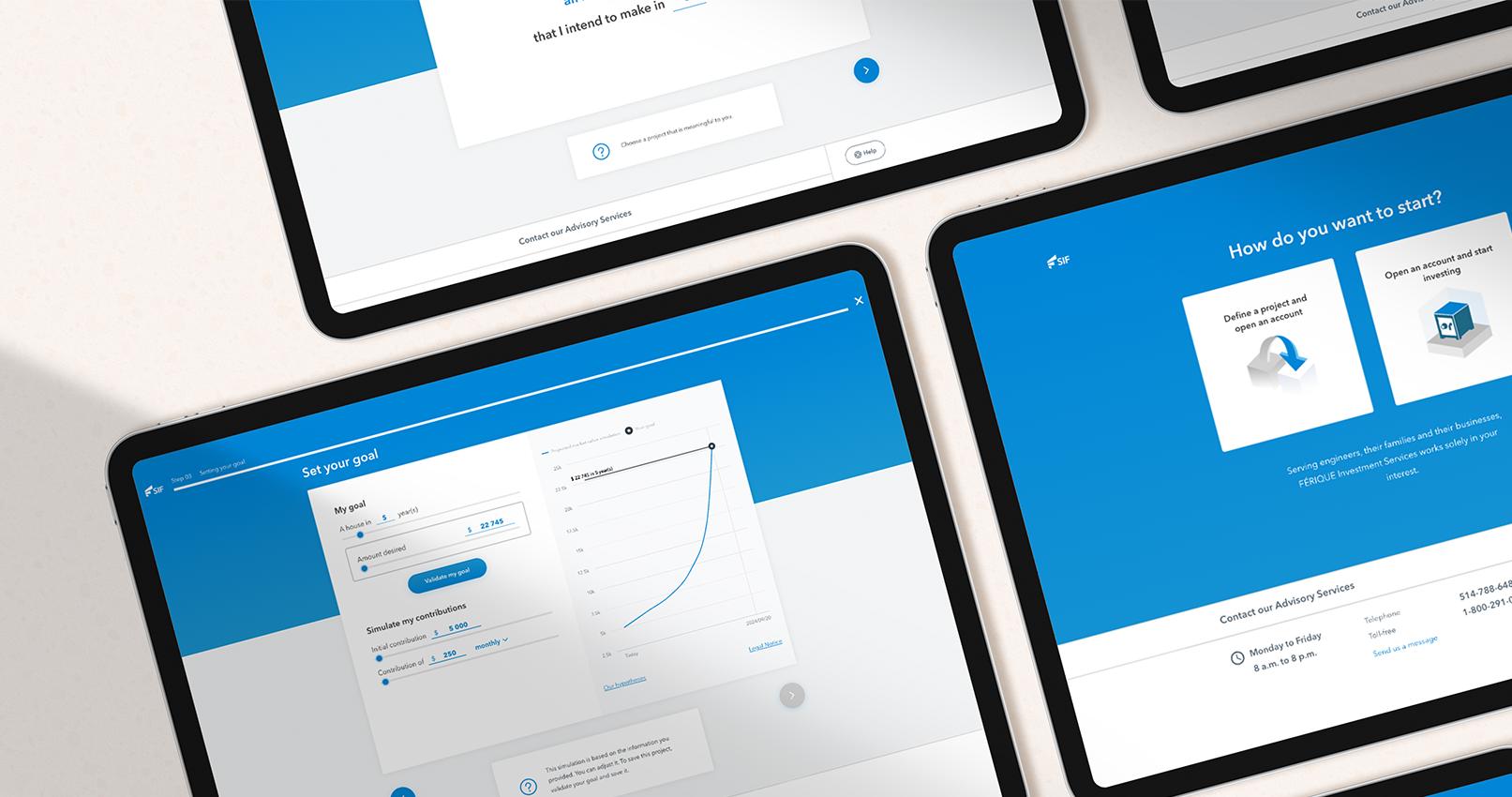 Ferique platform on tablets