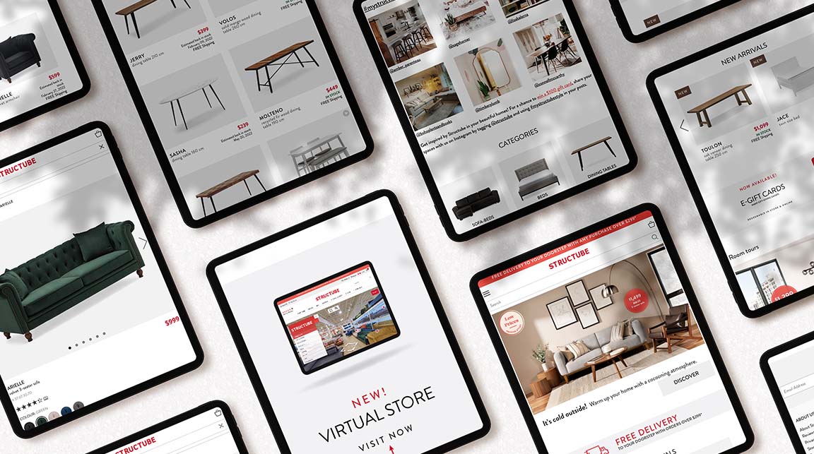 Structube canada website discount