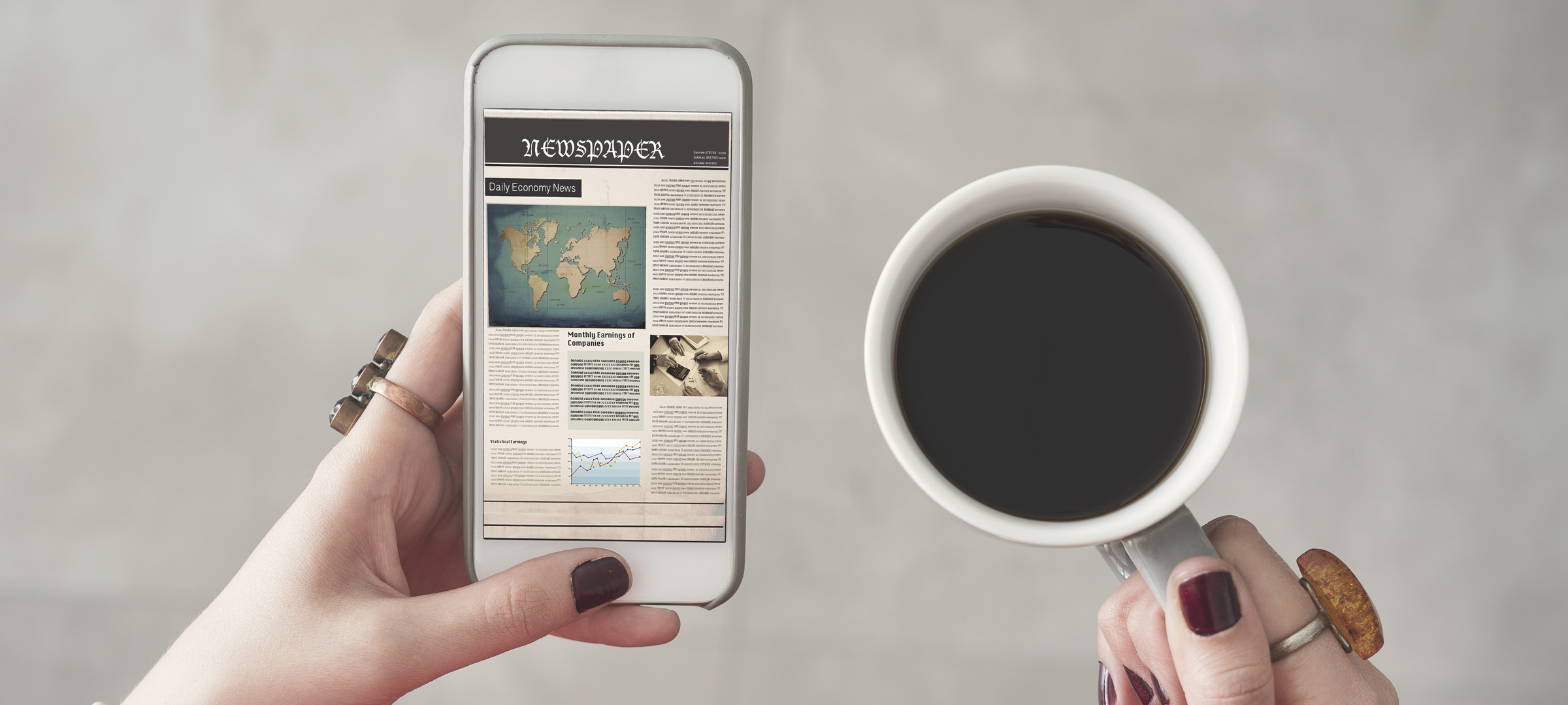 News visualization image