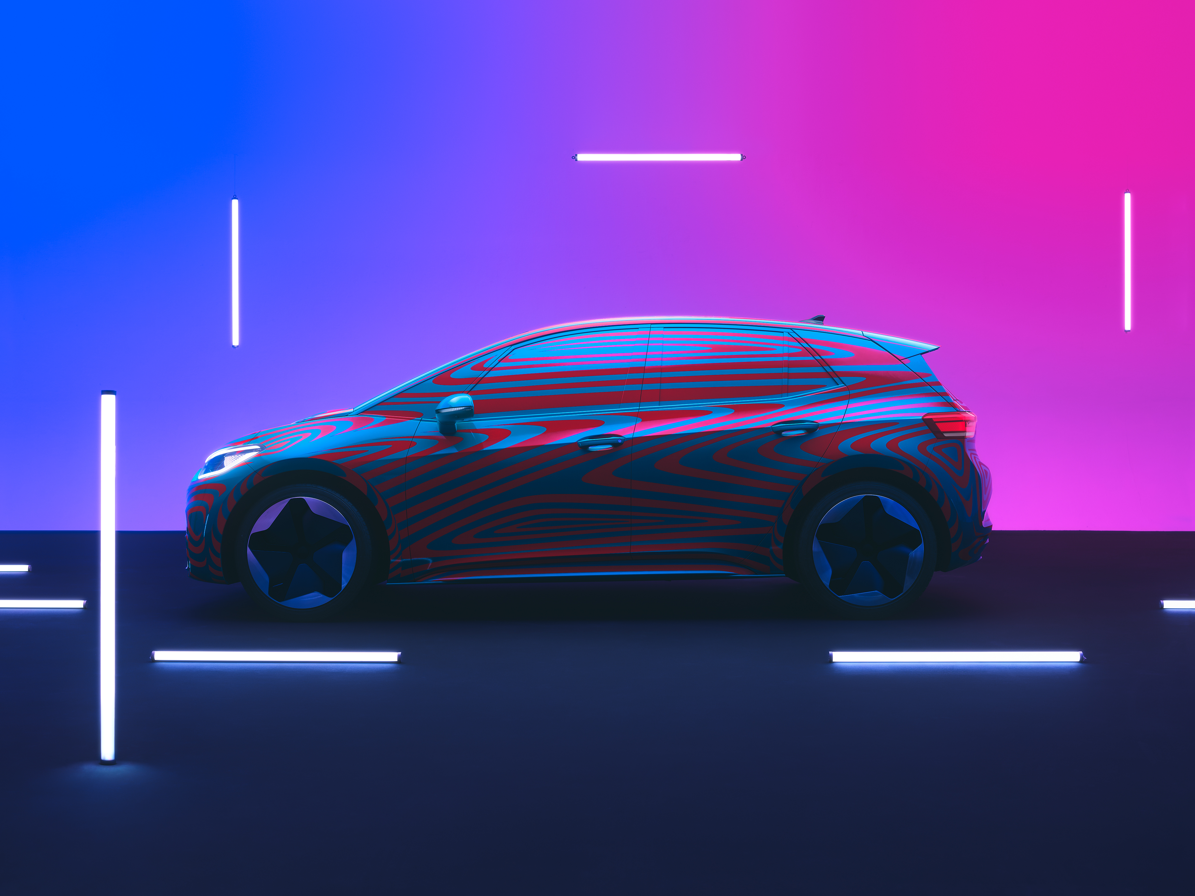 Volkswagen Elektrisch Rijden visualization image